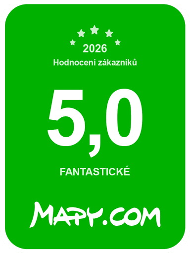 Mapy.com hodnocení 5,0